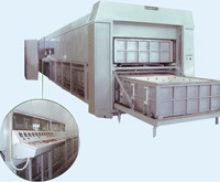 Continuous bending furnace
