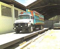 Analog truck scales