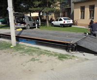 Slip Smart Moveable Truck Scale