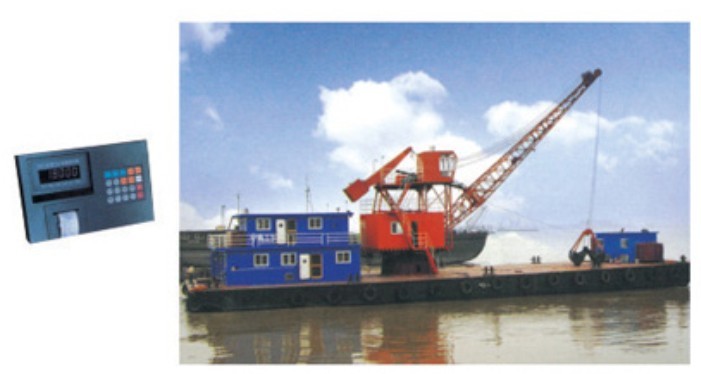 OCS reactive power grab crane scale